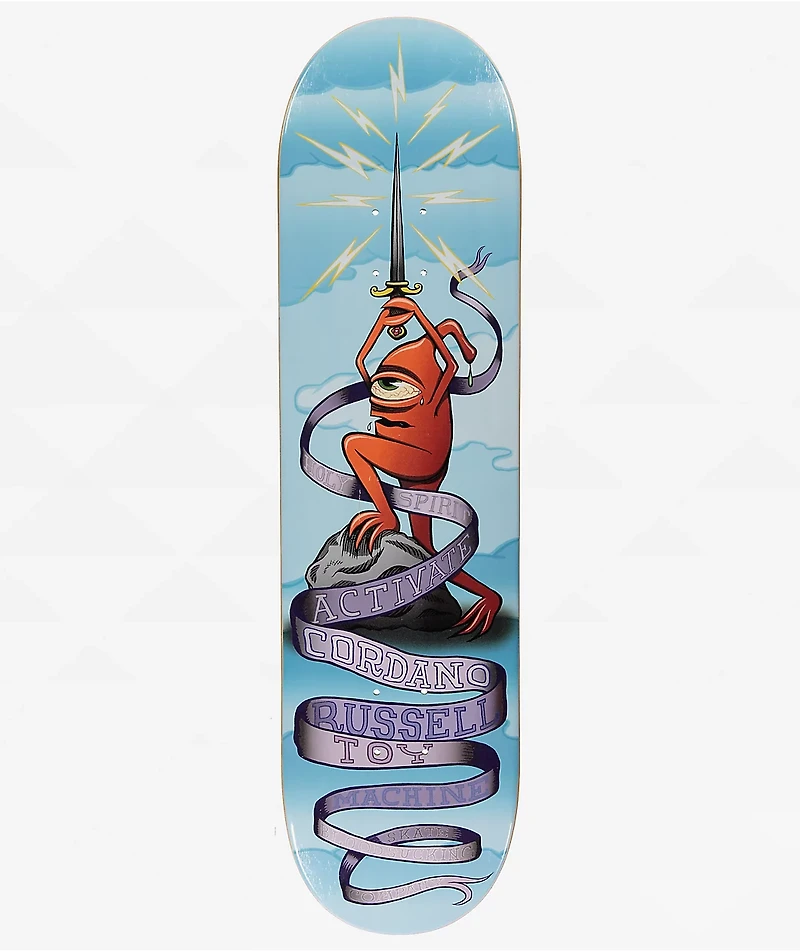Toy Machine Cordano Activate 8.25" Skateboard Deck