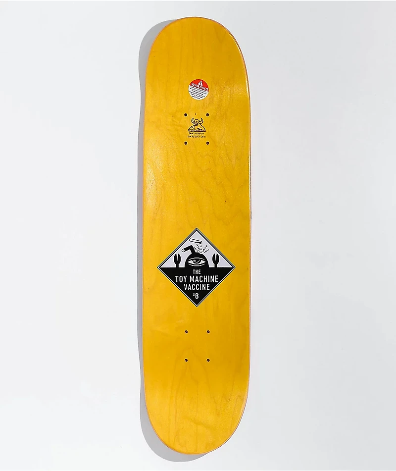 Toy Machine Dashawn Sect Vs. LA 8.0" Skateboard Deck
