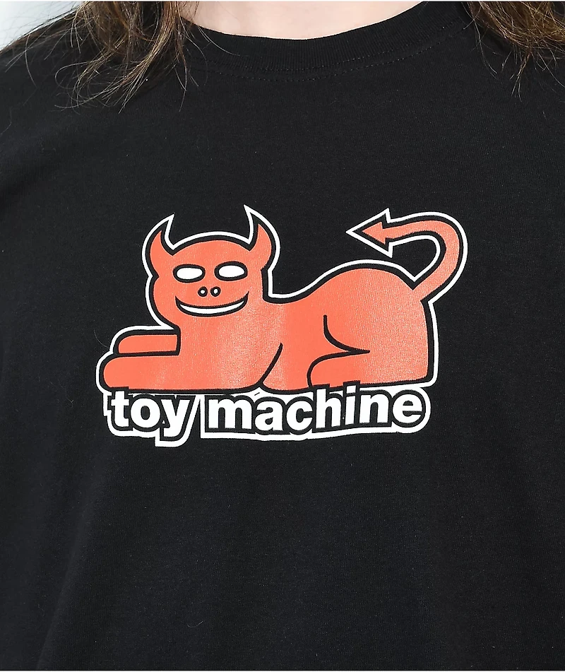 Toy Machine Devil Cat Black T-Shirt