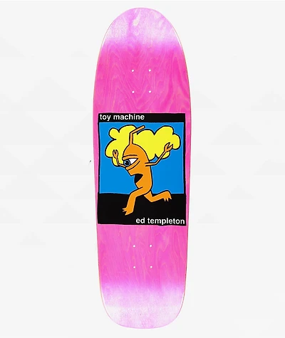 Toy Machine Ed Templeton Early Sect 9.5" Skateboard Deck