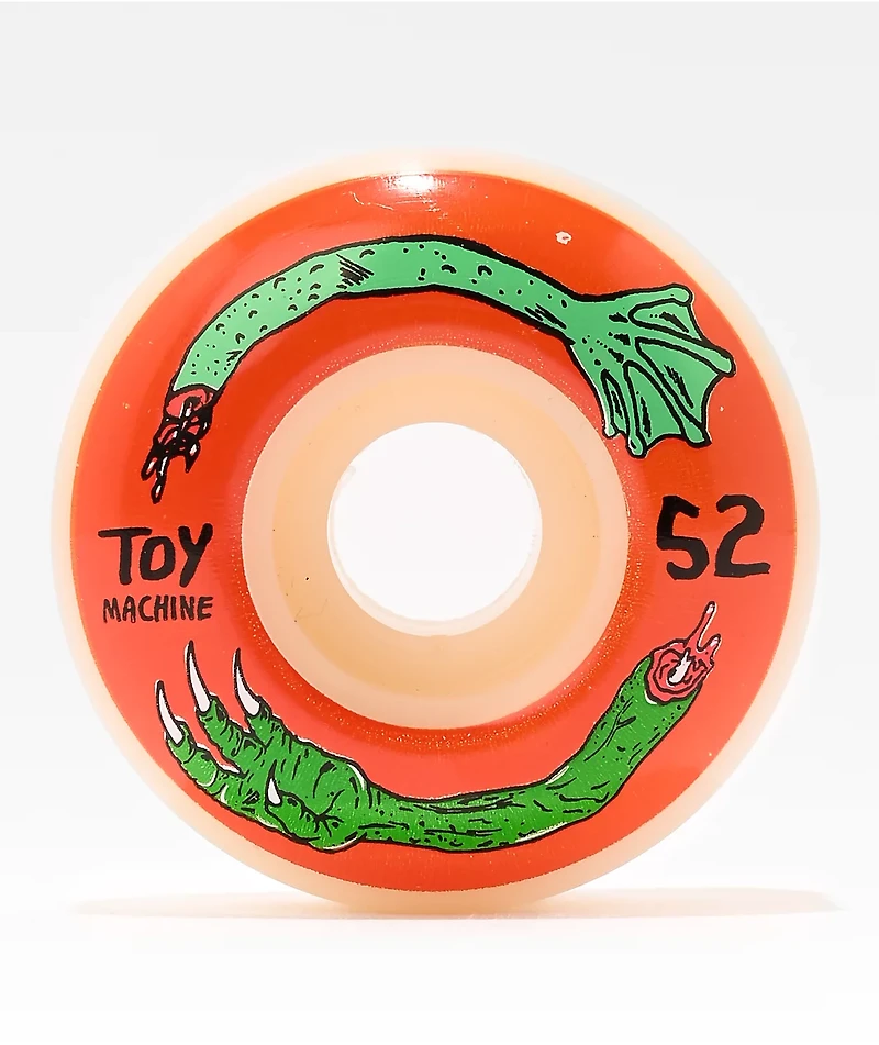 Toy Machine FOS Arms 52mm 99a White Skateboard Wheels