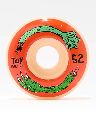 Toy Machine FOS Arms 52mm 99a White Skateboard Wheels