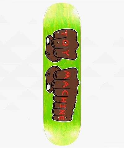 Toy Machine Fists 8.25" Skateboard Deck