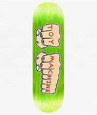 Toy Machine Fists 9.0" Skateboard Deck
