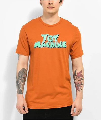 Toy Machine Hirotton Eye Orange T-Shirt