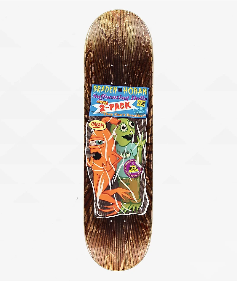 Toy Machine Hoban Toy Dolls 8.25" Skateboard Deck