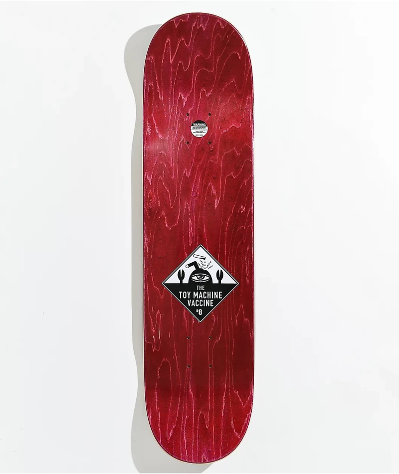 Toy Machine Jordan Iron 8.38" Skateboard Deck