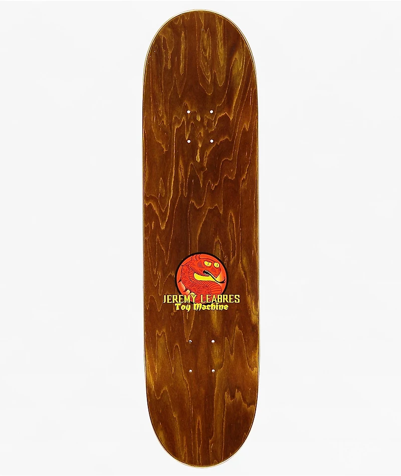Toy Machine Leabres Death Fight 8.25" Skateboard Deck