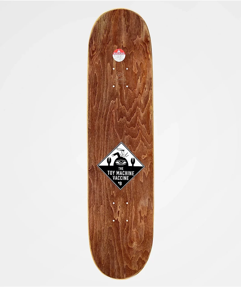 Toy Machine Living Toys 8.0" Skateboard Deck