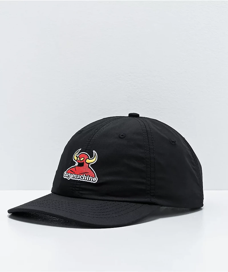 Toy Machine Monster Black Strapback Hat