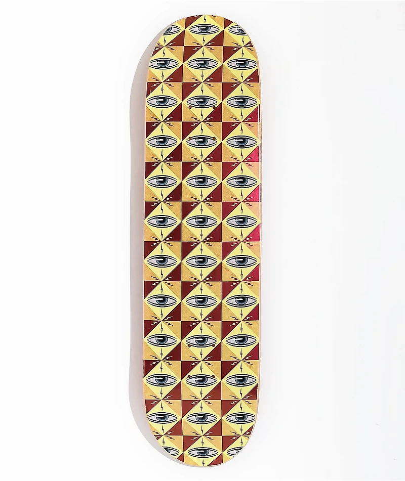 Toy Machine Pattern Logo 8.0" Skateboard Deck