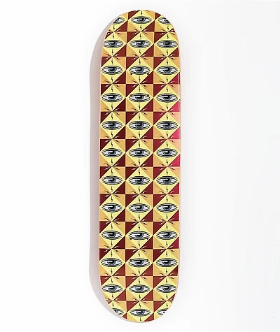 Toy Machine Pattern Logo 8.0" Skateboard Deck