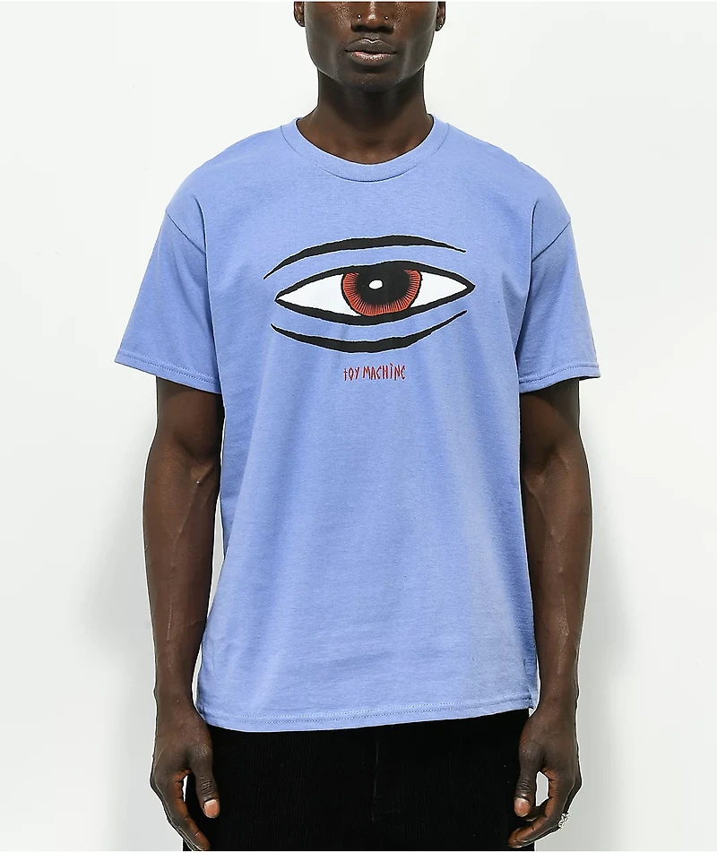 Toy Machine Sect Eye Lavender T-Shirt