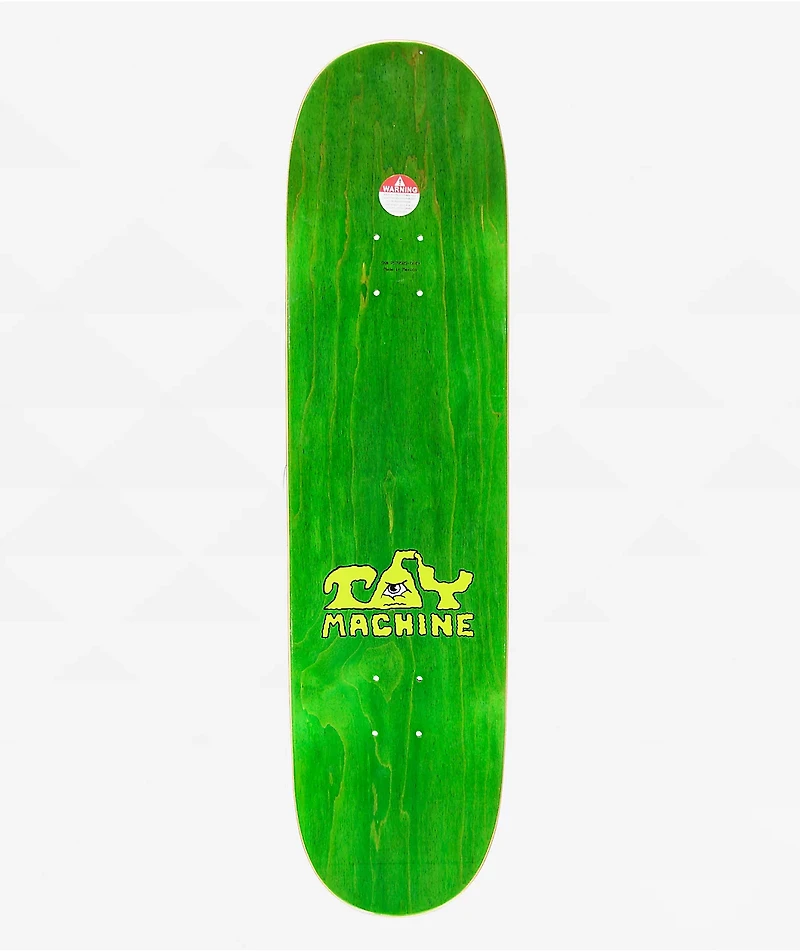 Toy Machine Steamer Pot Kills 8.25" Skateboard Deck
