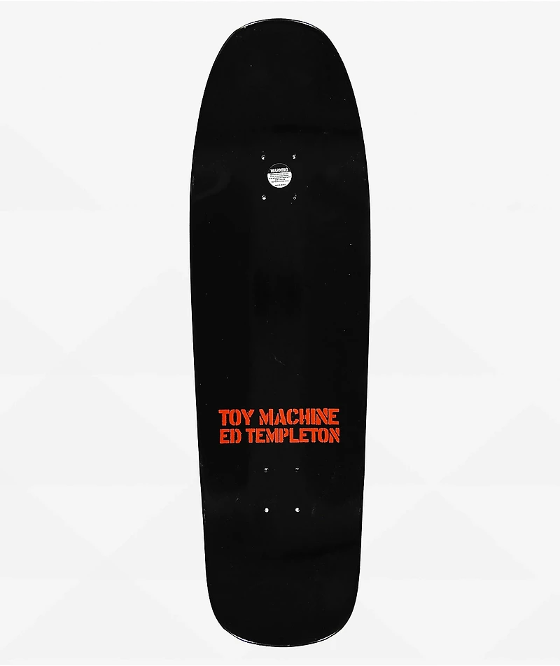 Toy Machine Templeton Graffiti 9.5" Skateboard Deck