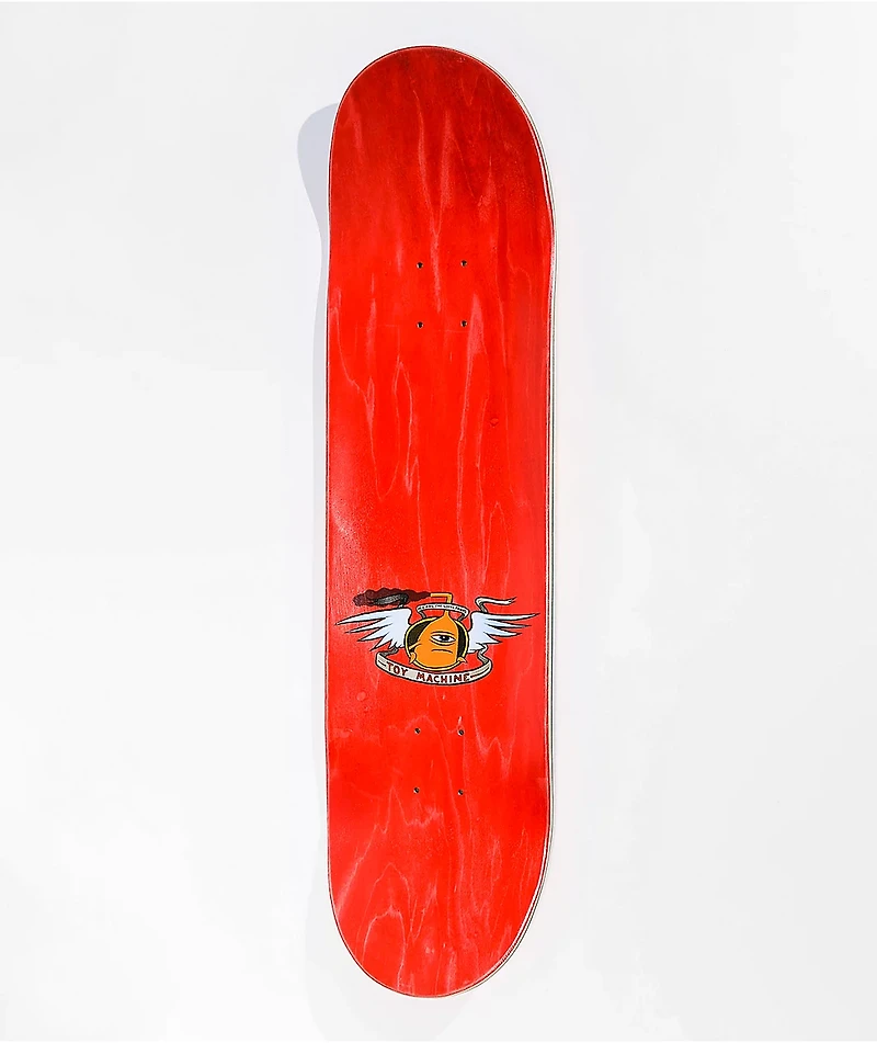 Toy Machine Templeton Never Wore A 8.5" Skateboard Deck
