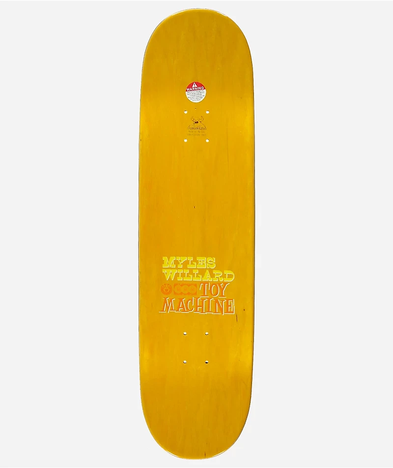 Toy Machine Willard Mind Control 8.5" Skateboard Deck