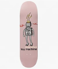 Toy Machine Willard Robot Fire 8.25" Skateboard Deck