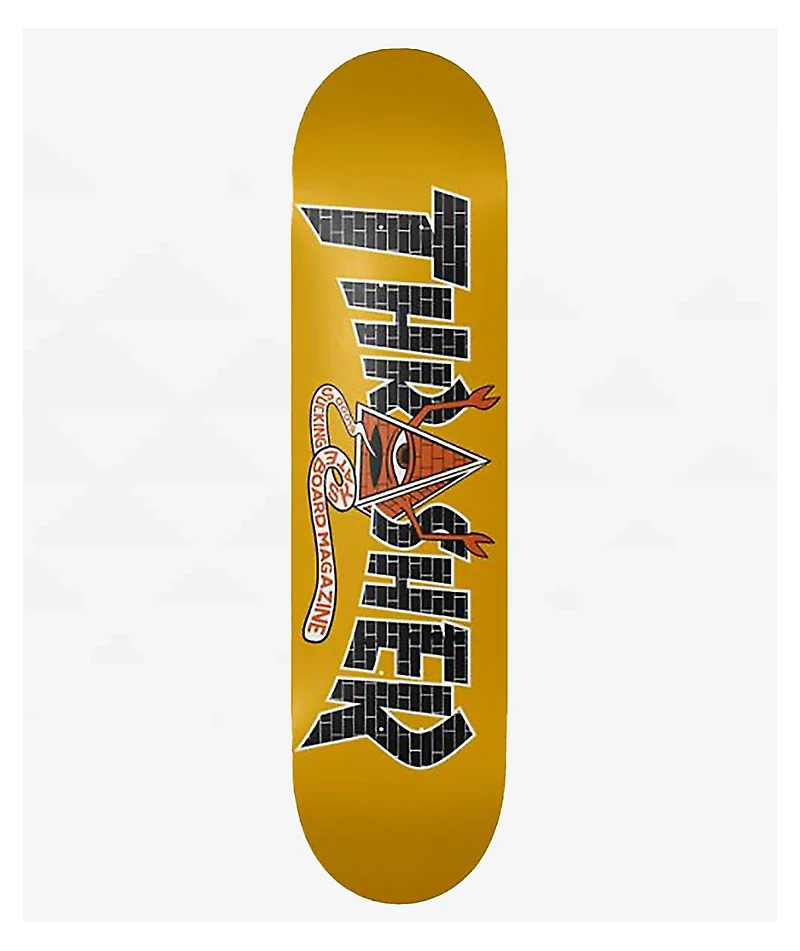 Toy Machine x Thrasher Pyramid Sect 8.5" Skateboard Deck