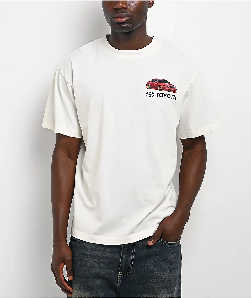 Toyota Chaser Sunset White T-Shirt