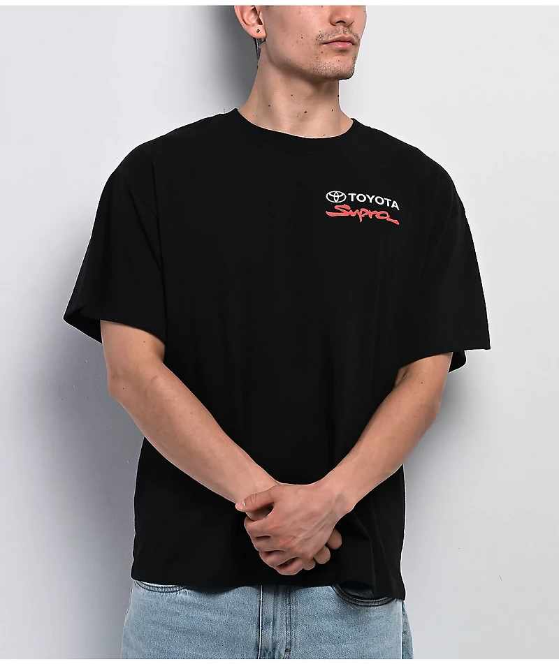 Toyota Supra MK4 Black T-Shirt