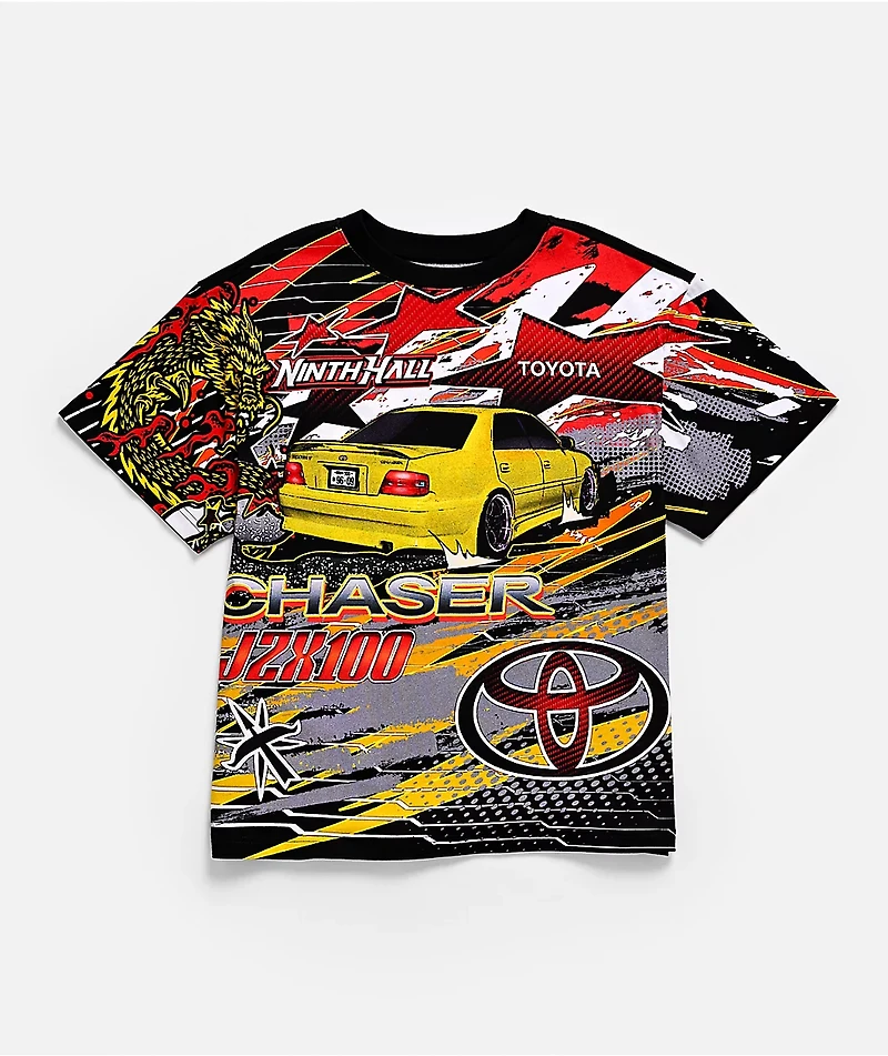 Toyota x Ninth Hall Chase The Stars Black T-Shirt