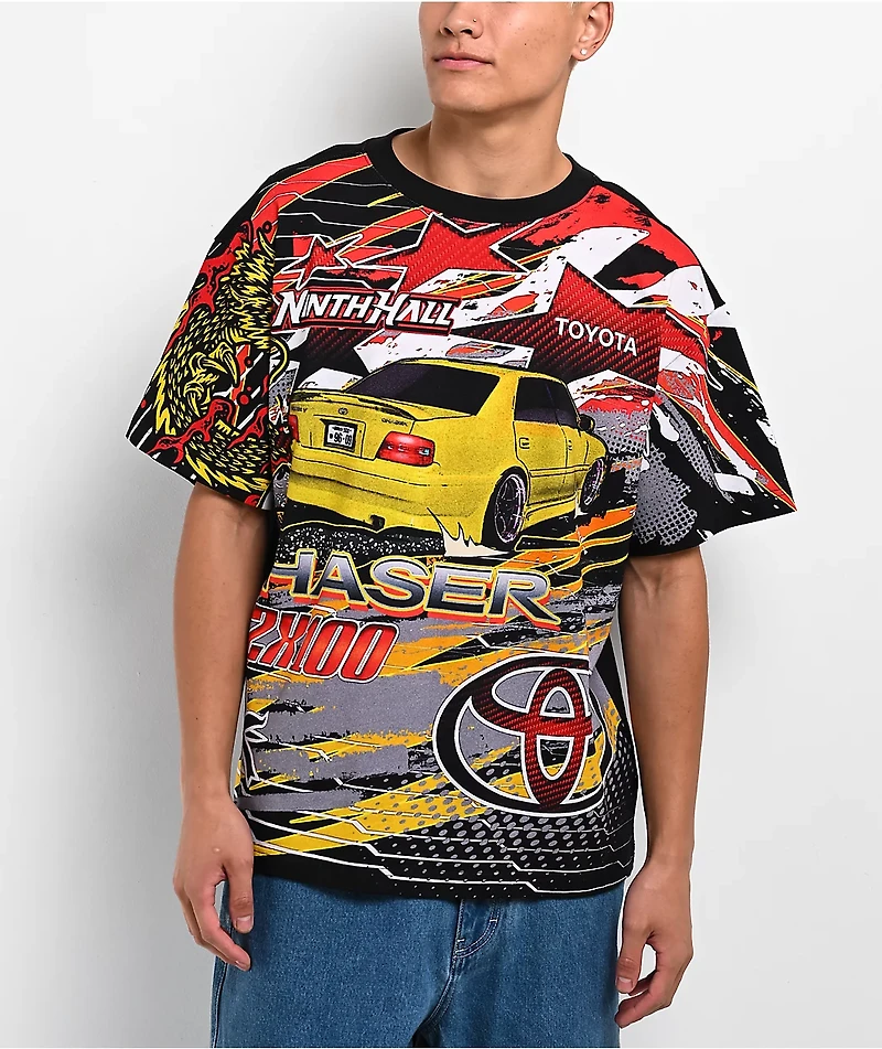 Toyota x Ninth Hall Chase The Stars Black T-Shirt