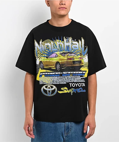 Toyota x Ninth Hall Pure Supra Black T-Shirt