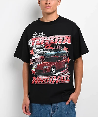 Toyota x Ninth Hall Supra Heritage Black T-Shirt