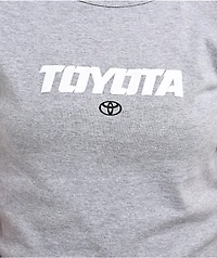 Toyota x Ninth Hall The Thrill Grey Crop T-Shirt