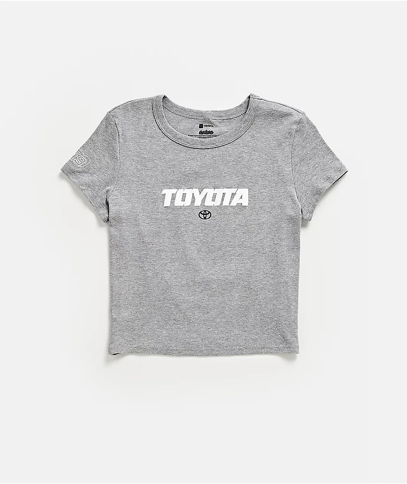 Toyota x Ninth Hall The Thrill Grey Crop T-Shirt
