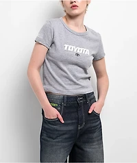Toyota x Ninth Hall The Thrill Grey Crop T-Shirt