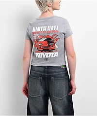 Toyota x Ninth Hall The Thrill Grey Crop T-Shirt