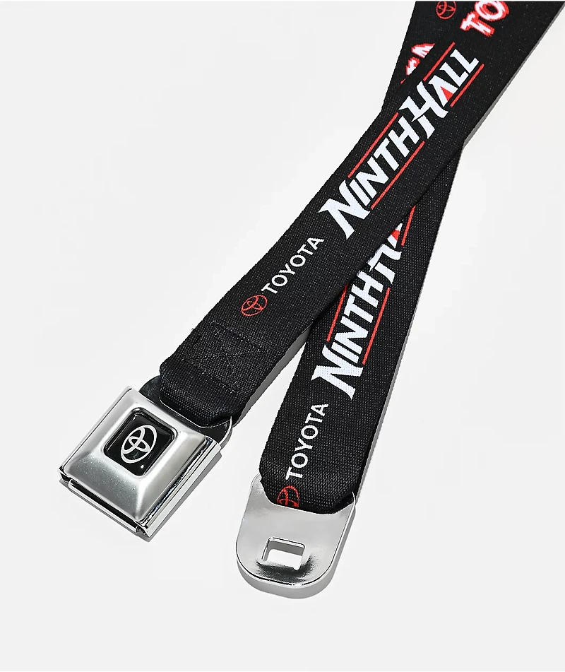 Toyota x Ninth Hall Touring Black Web Belt