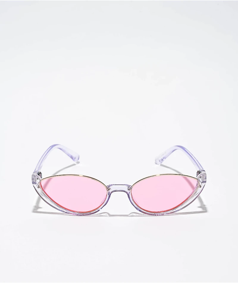 Tracey Purple Sunglasses