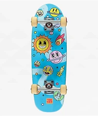 Tricks Kids Cosmic 8.25" Soft Top Skateboard Complete