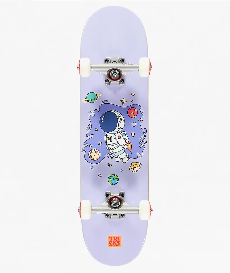 Tricks Kids Space Jump 7.25" Skateboard Complete