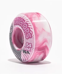 Triclops Stratus 54mm 95a Pink Marble Skateboard Wheels