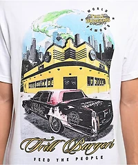 Trill Burgers World Famous White T-Shirt
