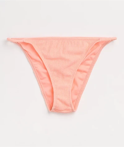 Trillium Kenni Pink Smocked Cheeky Bikini Bottom