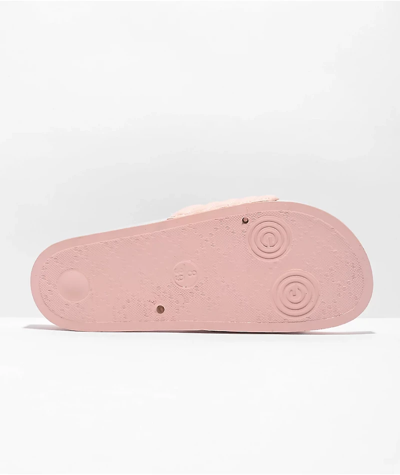 Trillium Matty Pink Tube Slide Sandals