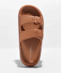 Trillium Maura Tan Slide Sandals
