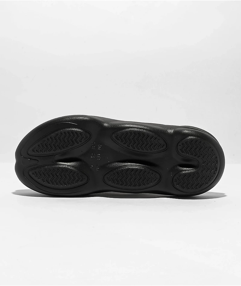 Trillium Opal Black Slide Sandals