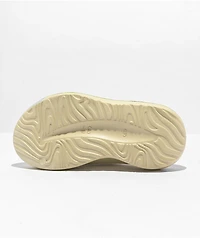 Trillium Palmer Tan & Green Slide Sandals