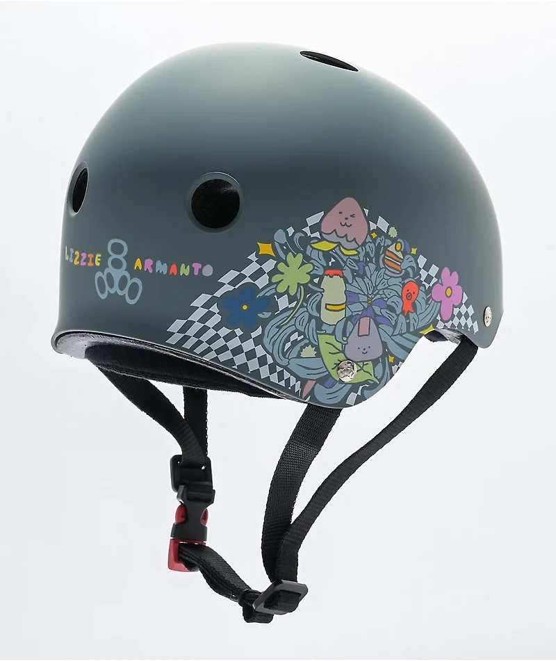 Triple Eight Certified Sweatsaver Lizzie Armanto Skateboard Helmet