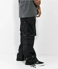 Tripp NYC Zip Off Black Cargo Bondage Pants