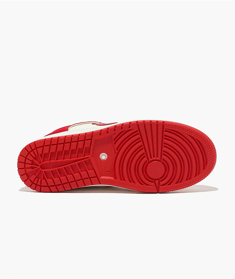 True Religion Allison White & Red Shoes