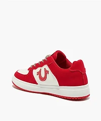 True Religion Allison White & Red Shoes