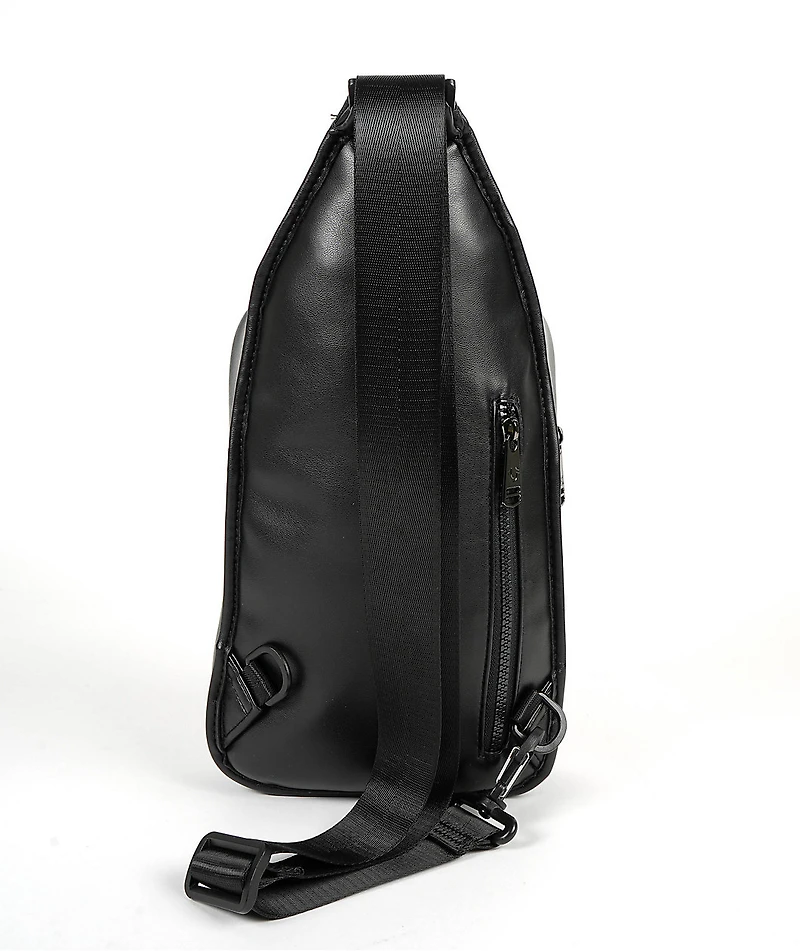 True Religion Bank Black Sling Bag
