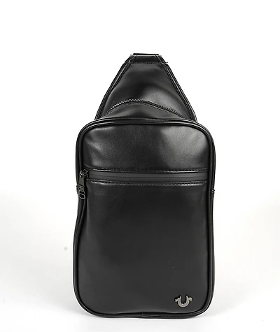 True Religion Bank Black Sling Bag